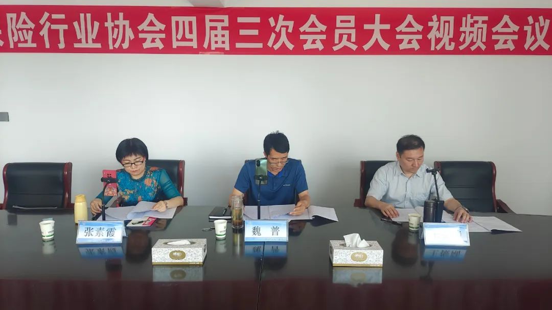 安阳市保险行业协会召开四届四次理事会